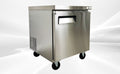 Cooler Depot 27.5 In. 7.2 Cu.ft Stainless Steel Undercounter Freezer AUF-0776 NSF ETL Certified