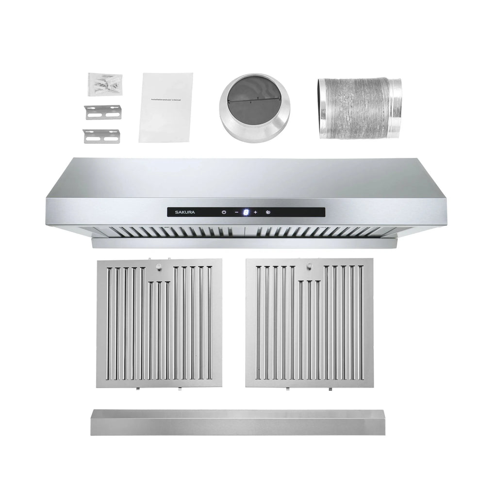 Sakura R3311 30" Stainless Steel Range Hood - Design in Taiwan