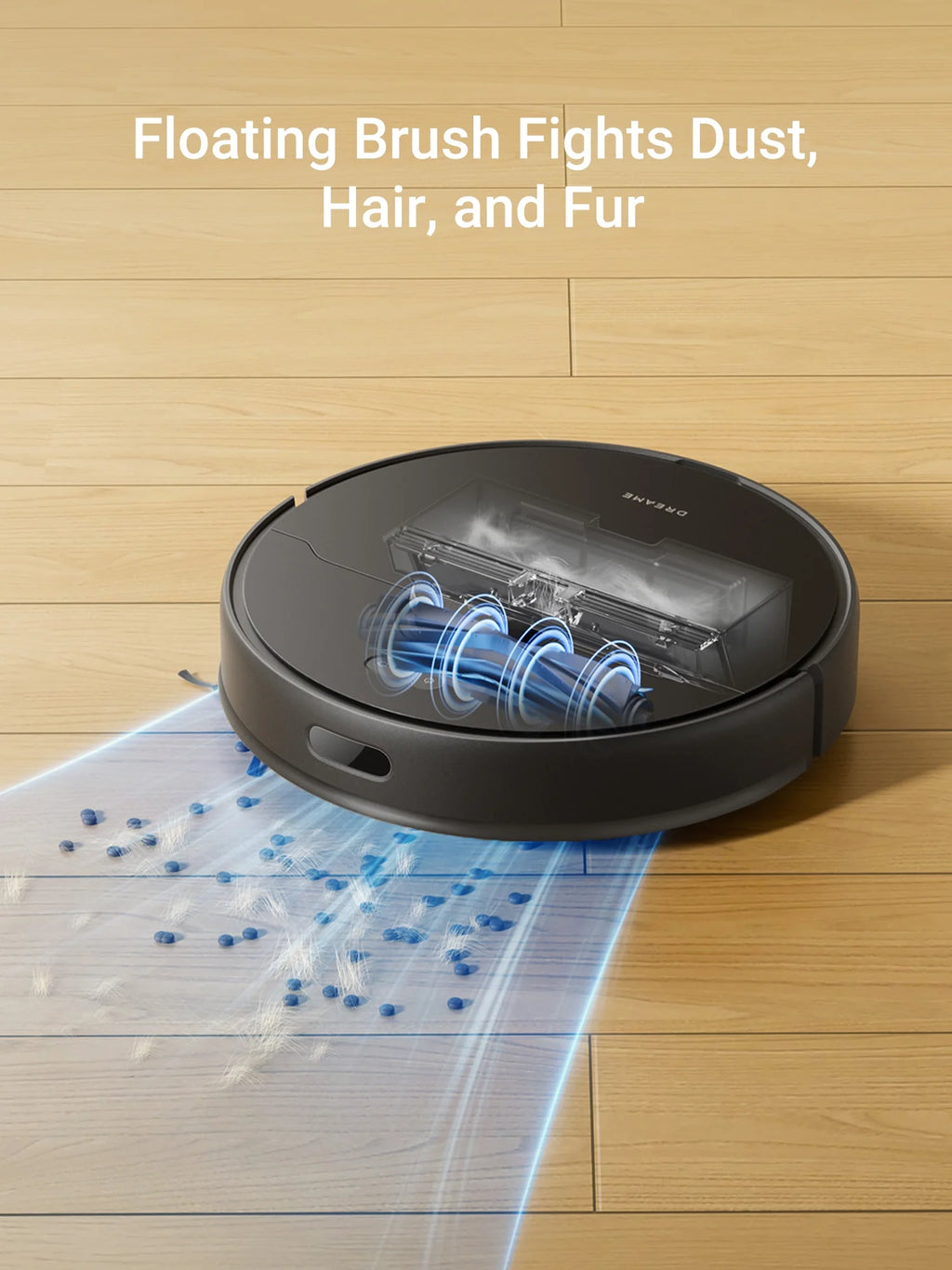 Dreame D10s Pro Robot Vacuum and Mop, Wi-Fi Compatible, Powerful Suction
