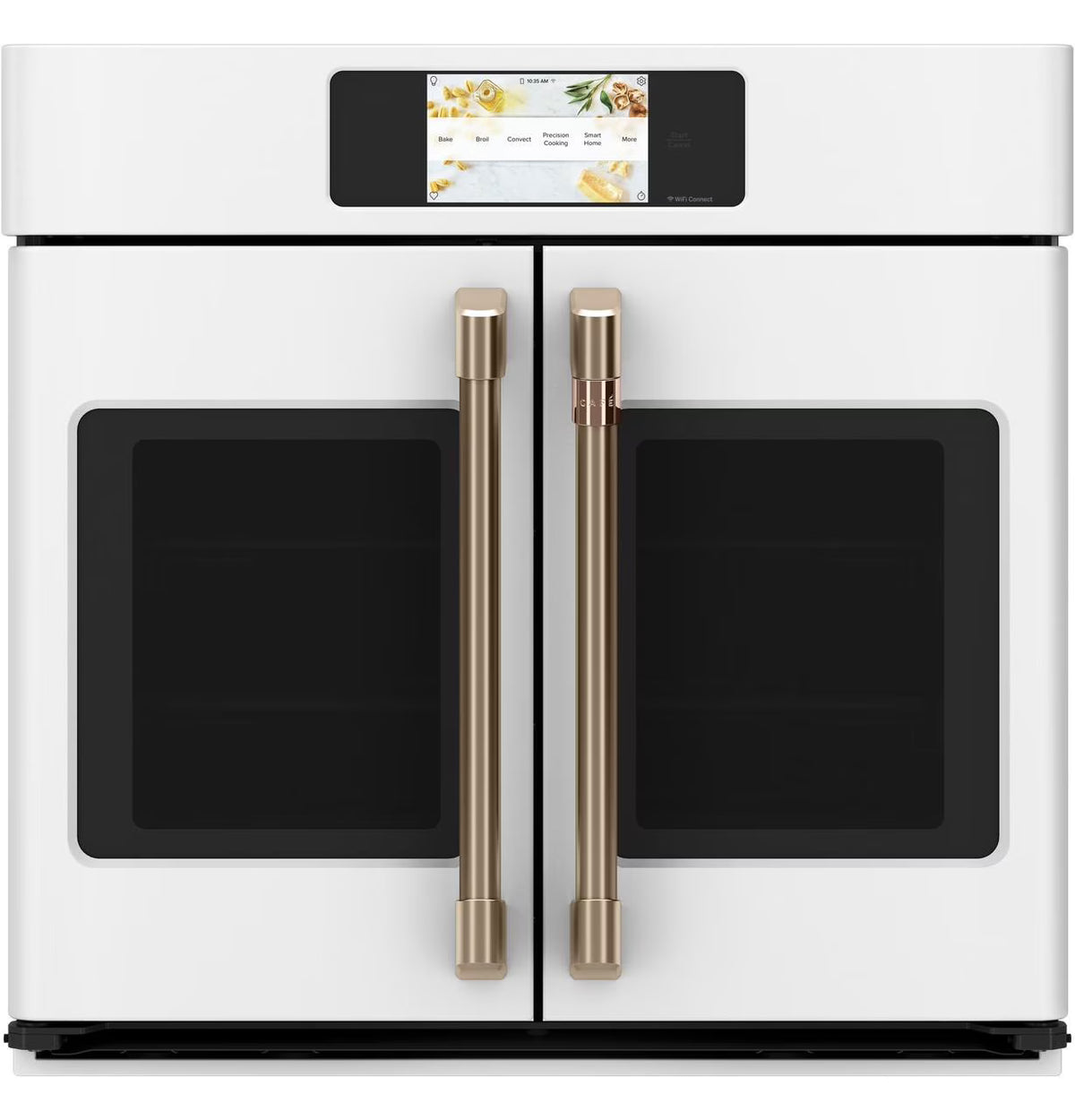 Cafe 30'' 5.0 cu ft Electric Single Wall Oven in Matte White