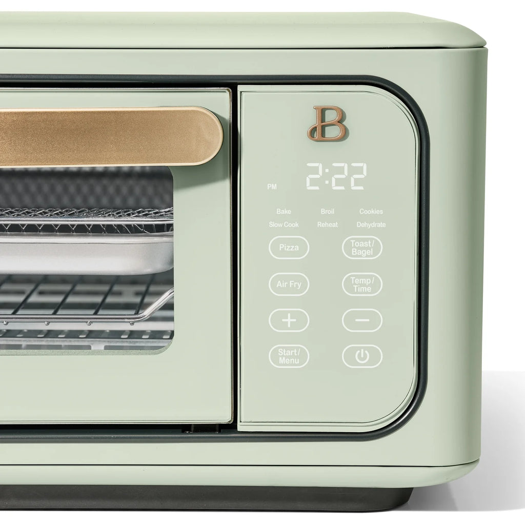 Beautiful Infrared Air Fryer Toaster Oven, 9-Slice, 1800 W, White Icing by Drew Barrymore