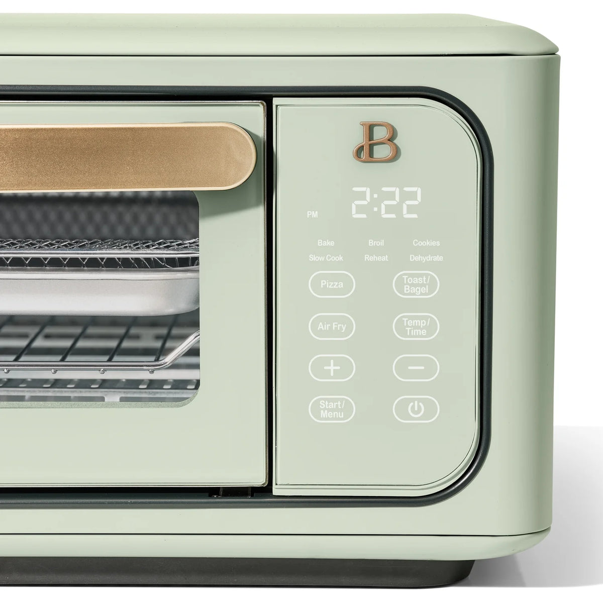 Beautiful Infrared Air Fryer Toaster Oven, 9-Slice, 1800 W, White Icing by Drew Barrymore