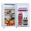 Towallmark 3.2 Cu Ft Mini Fridge, Compact Refrigerator, Portable Freezer with 2 Glass Shelves Silent Operation for Bedroom Office Dorm, White