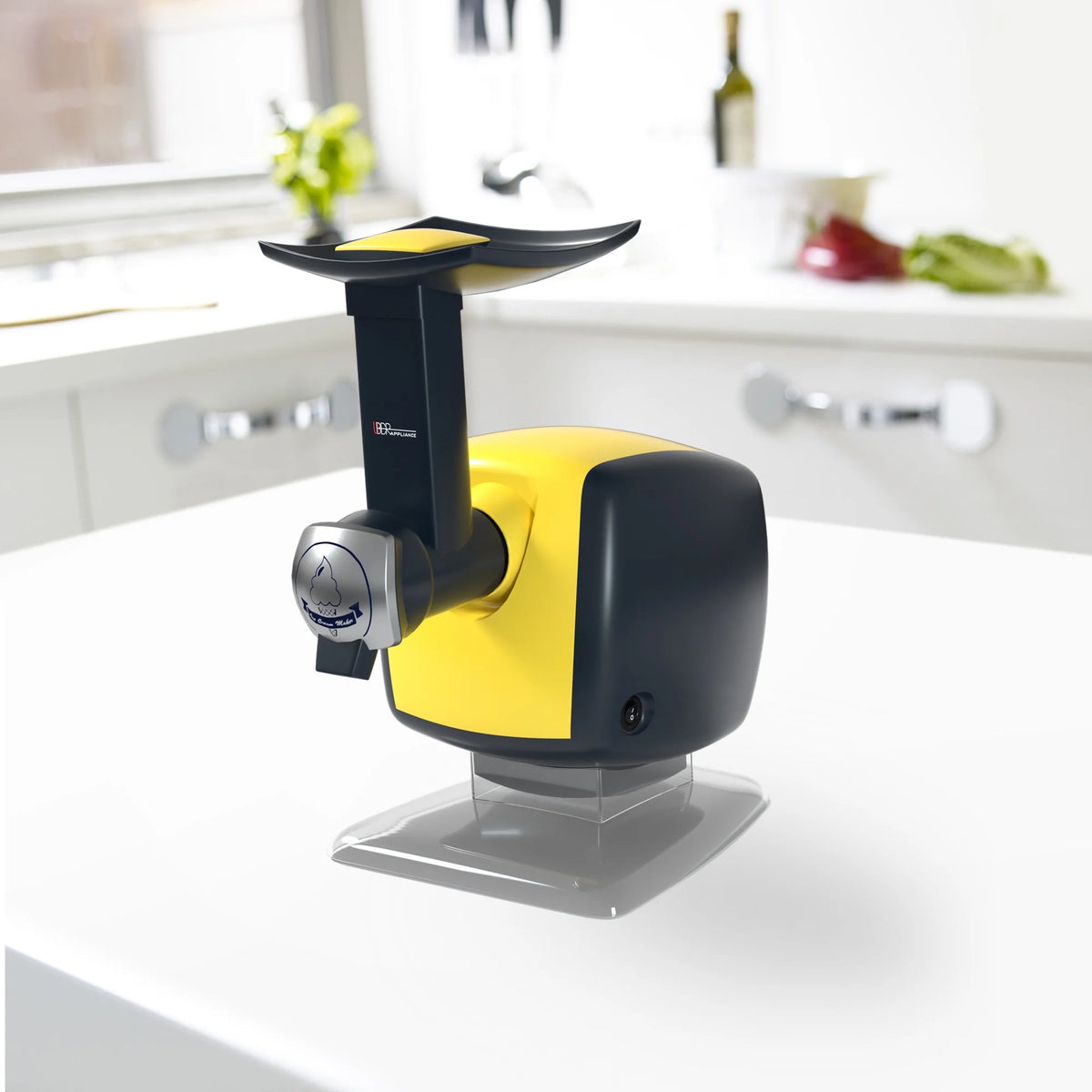 Healthy Ice Cream and Sorbet Maker - Yellow