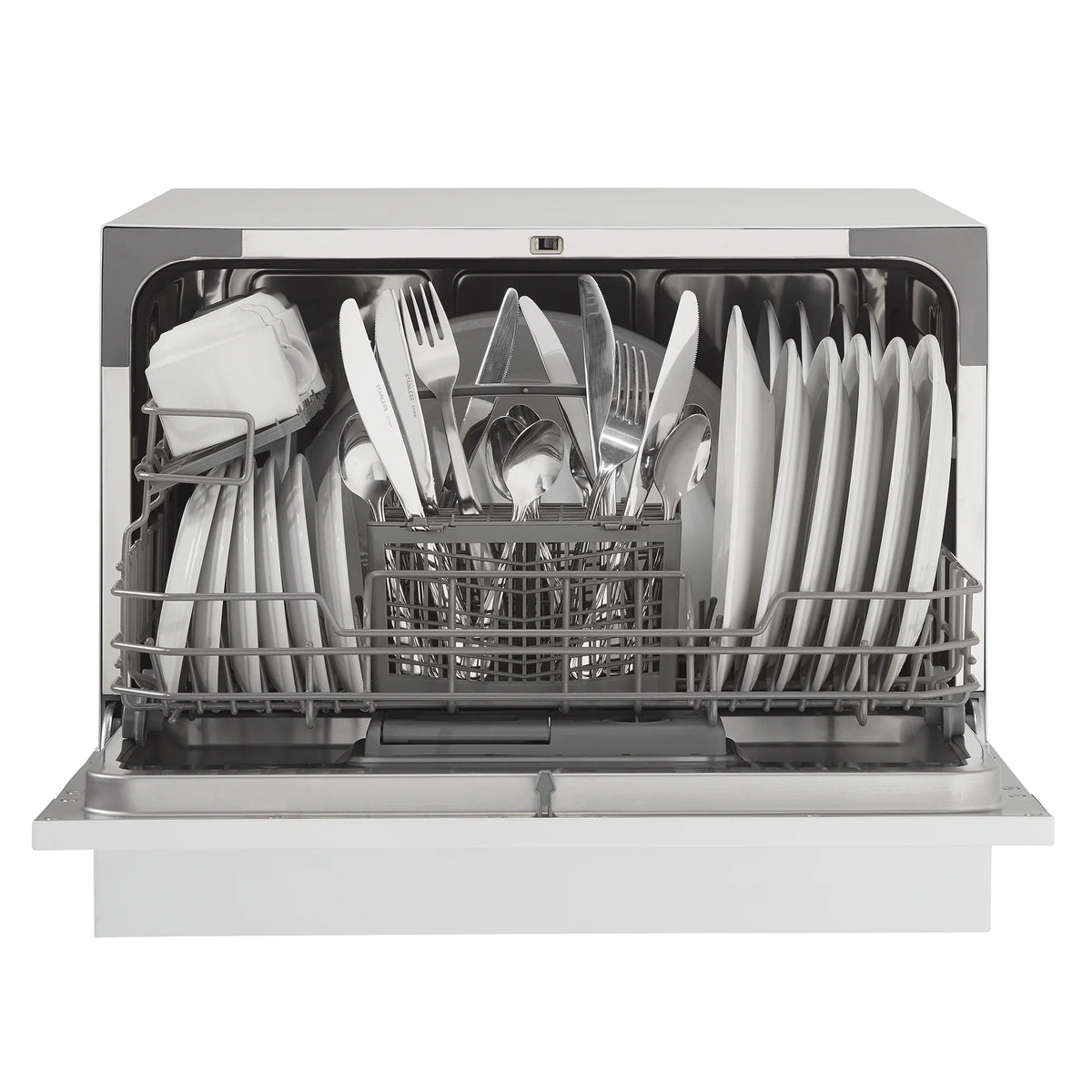 Danby 6 Place Setting Countertop Dishwasher in White (DDW621WDB)