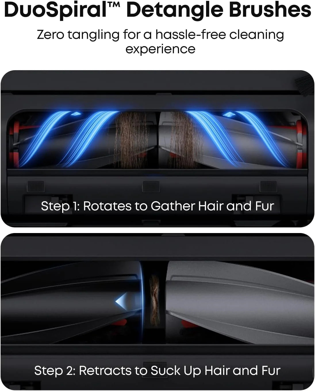 eufy Robot Vacuum Omni E28, HydroJet System , Portable Deep Cleaner, Turbo Suction, DuoSpiral? Detangle Brushes, CornerRover? Arm
