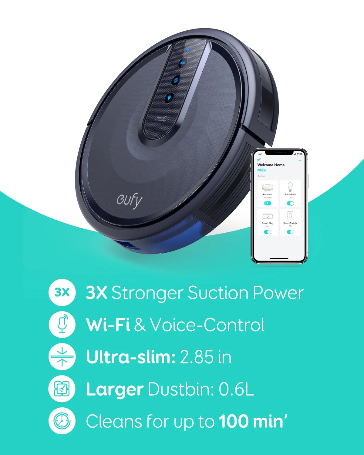 Eufy RoboVac 25C Wi-Fi Connected Robot Vacuum