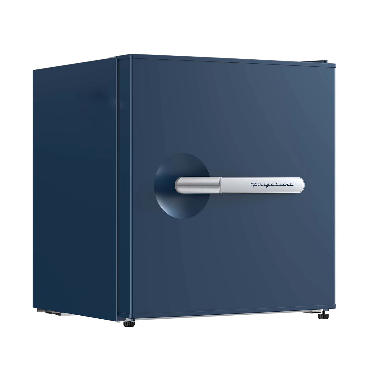 Frigidaire 1.6 cu ft retro compact fridge built in side bottle opener-W: 19.01" x L: 18.7" X H: 19.8" (Azure)