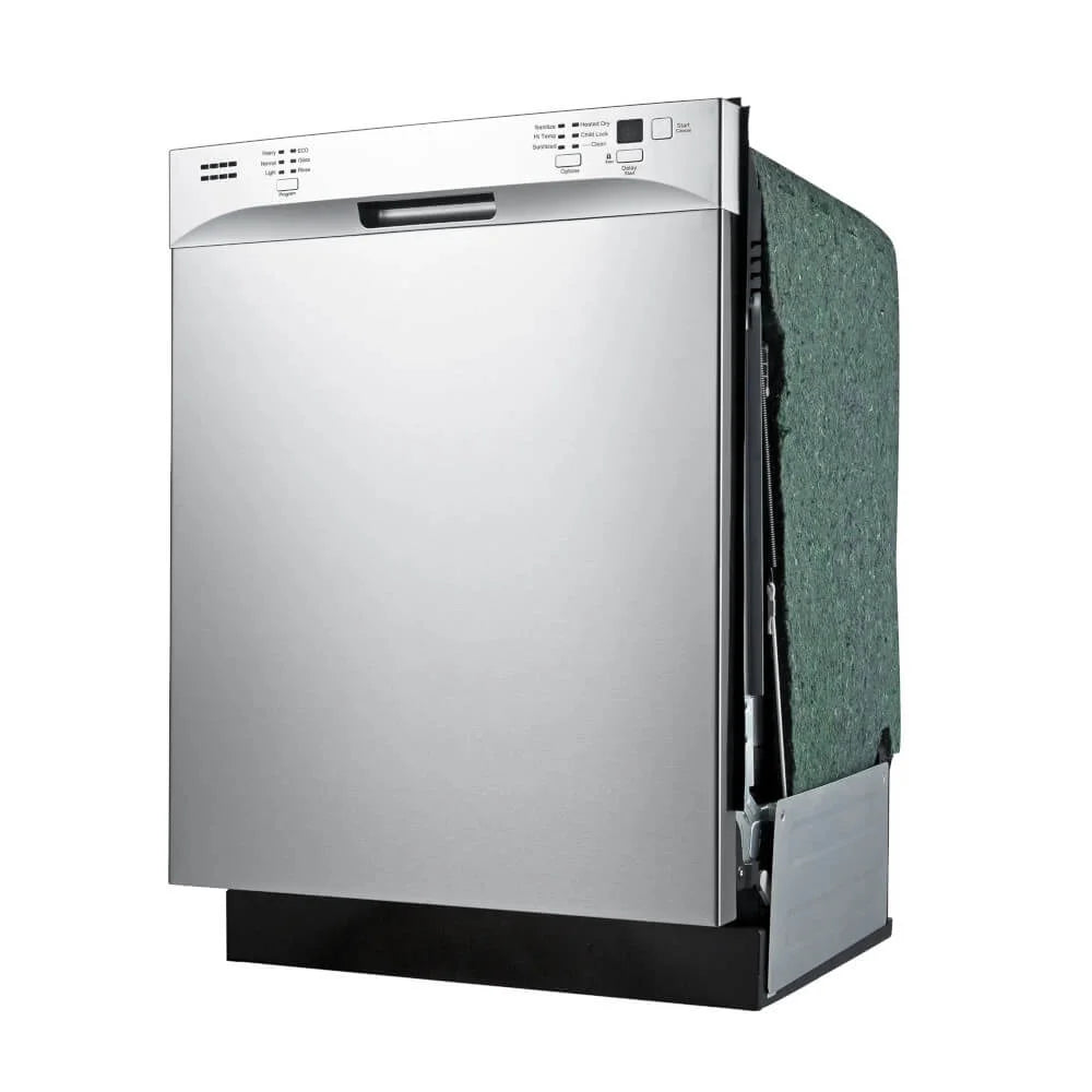 Element Electronics 24" Front Control Built-in Dishwasher - Stainless Steel (ENB6632PEBS)