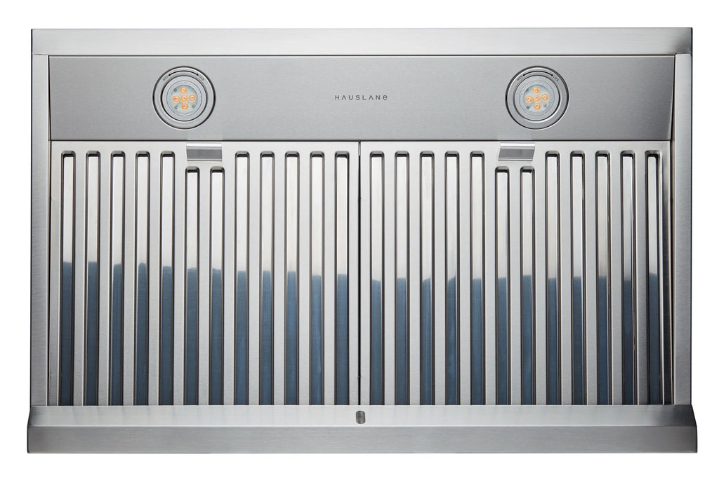Hauslane Chef Series 36'' Stainless Steel Wall-Mount Range Hood 860 CFM, Touch Screen, Easy Clean Baffle Filters, LED Lamps
