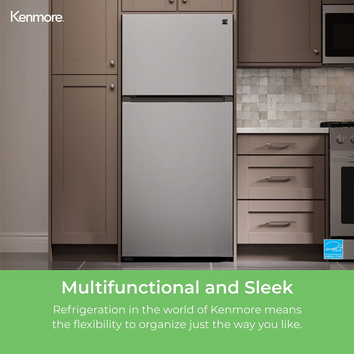 Kenmore Energy Efficient Refrigerator, Black