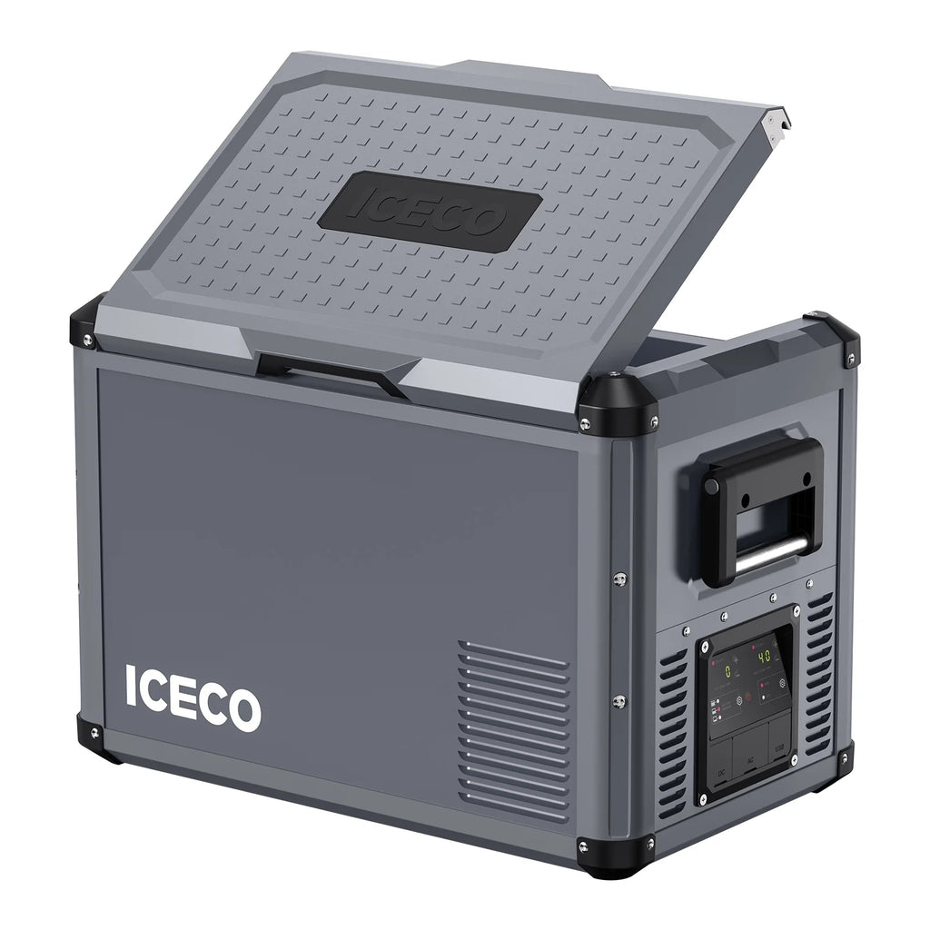 VL45 Pro Dual Zone 45QT Portable Cooler Grey