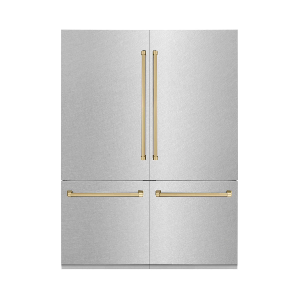 ZLINE KITCHEN AND BATH RBIVZSN60CB french door built in refrigerator