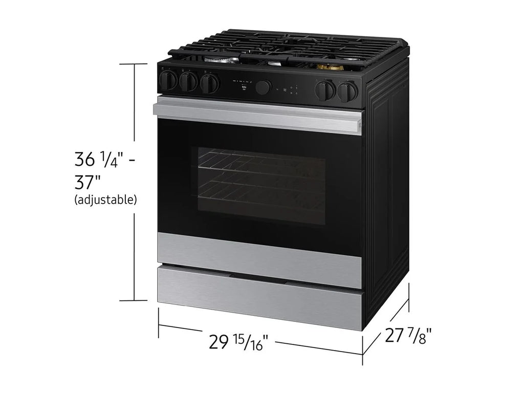 SAMSUNG NSG6DG8500SR  SLIDE IN GAS RANGE