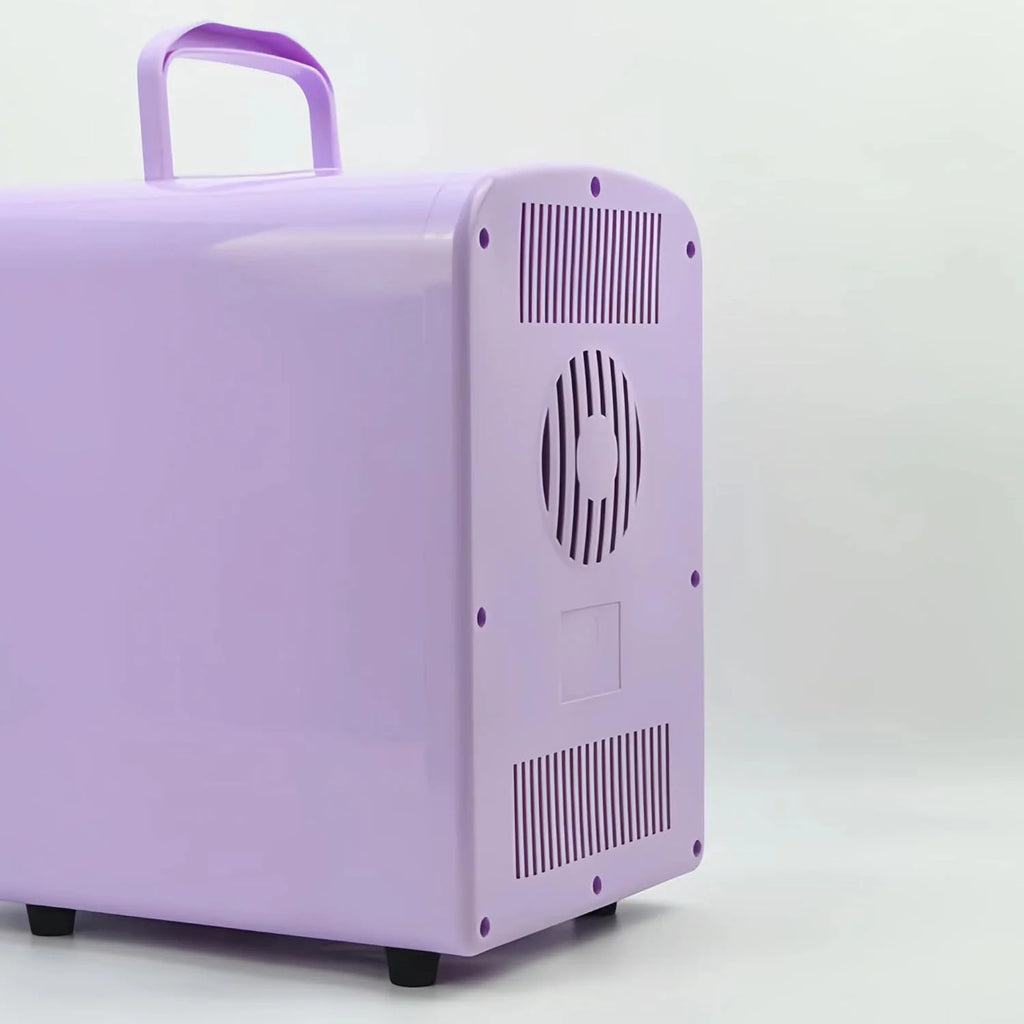Mini Fridge,Skincare Fridge,Portable 4-Liter Capacity Makeup Fridge,Ideal for Bedroom, Dorm, Car and Office Use,Thermoelectric Cooler and Warmer,Car Fridge (Black)