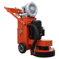 220V Concrete Ground Grinder Hand-push Dust-free Floor Grinding Polishing Machine Work Depth 0-3MM
