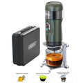 HiBREW H4B Portable Espresso Maker, Travel Coffee Machine for Car & Home, Fit Nes*/DG*/Pods/Ground Coffee