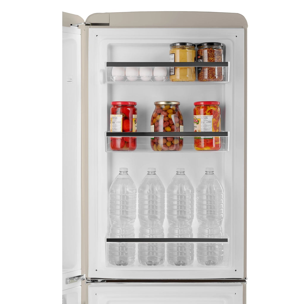iio 7 cu. ft. Retro refrigerator with bottom freezer