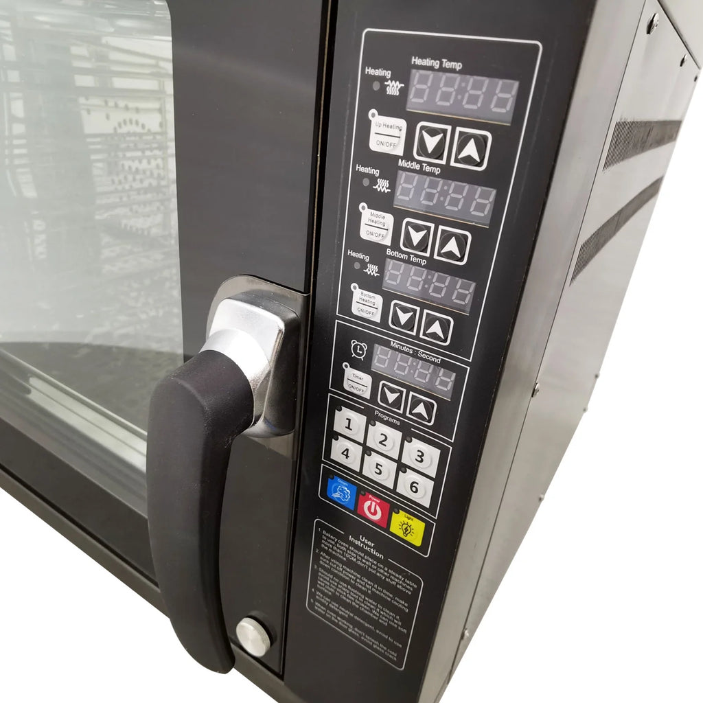 60L Electric Oven Countertop Convection Spray Oven Hot Air Circulation Electric Spray Oven 220V 5500W