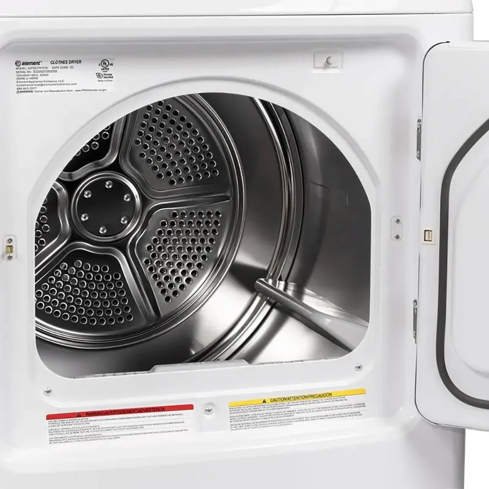 Element 6.7 cu. ft. Front Load Electric Dryer - White (EATDE2767CW)