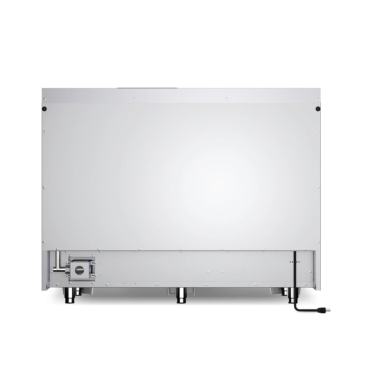 Cosmo 48 in. Lumin Collection 5.5 cu. ft. Double Oven Dual Fuel Range with 8 Burners, Cast Iron Grates in Stainless Steel