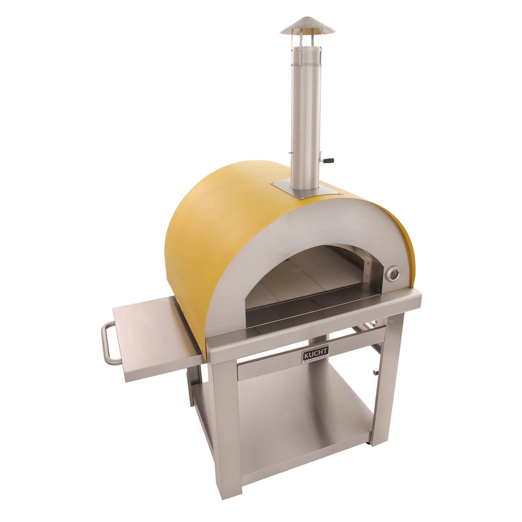 VENICE Outdoor Wood Fired Pizza Oven in Yellow