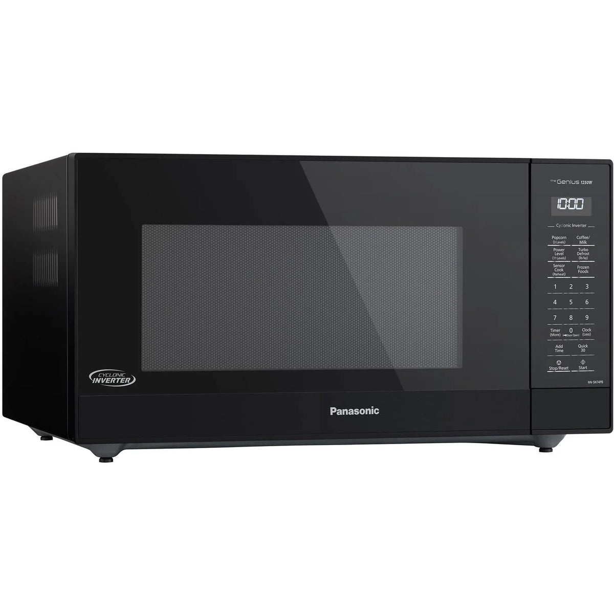 Panasonic 1.6-cu. ft. 1250W Countertop Microwave with Inverter Technology, Black NN-SN74PB