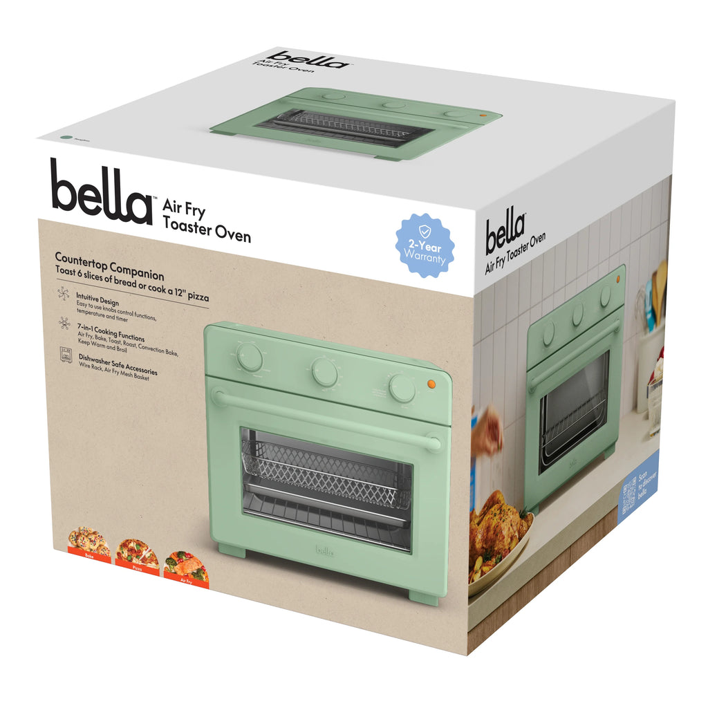bella 6-Slice Toaster Oven, Oatmilk