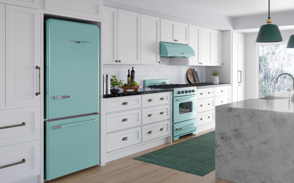 Unique Appliances Ugp-510L Ac Classic Retro 30" Wide 17.7 Cu. Ft. Energy Star Certified