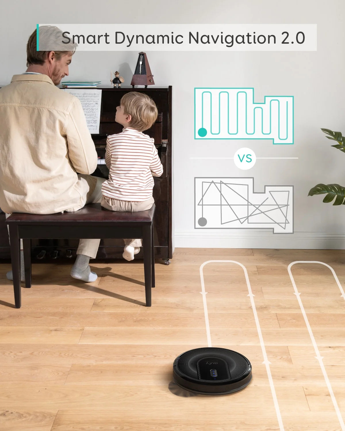 eufy RoboVac G30 Verge, Robot Vacuum with Home Mapping, 2000Pa Suction, Wi-Fi, Boundary Strips