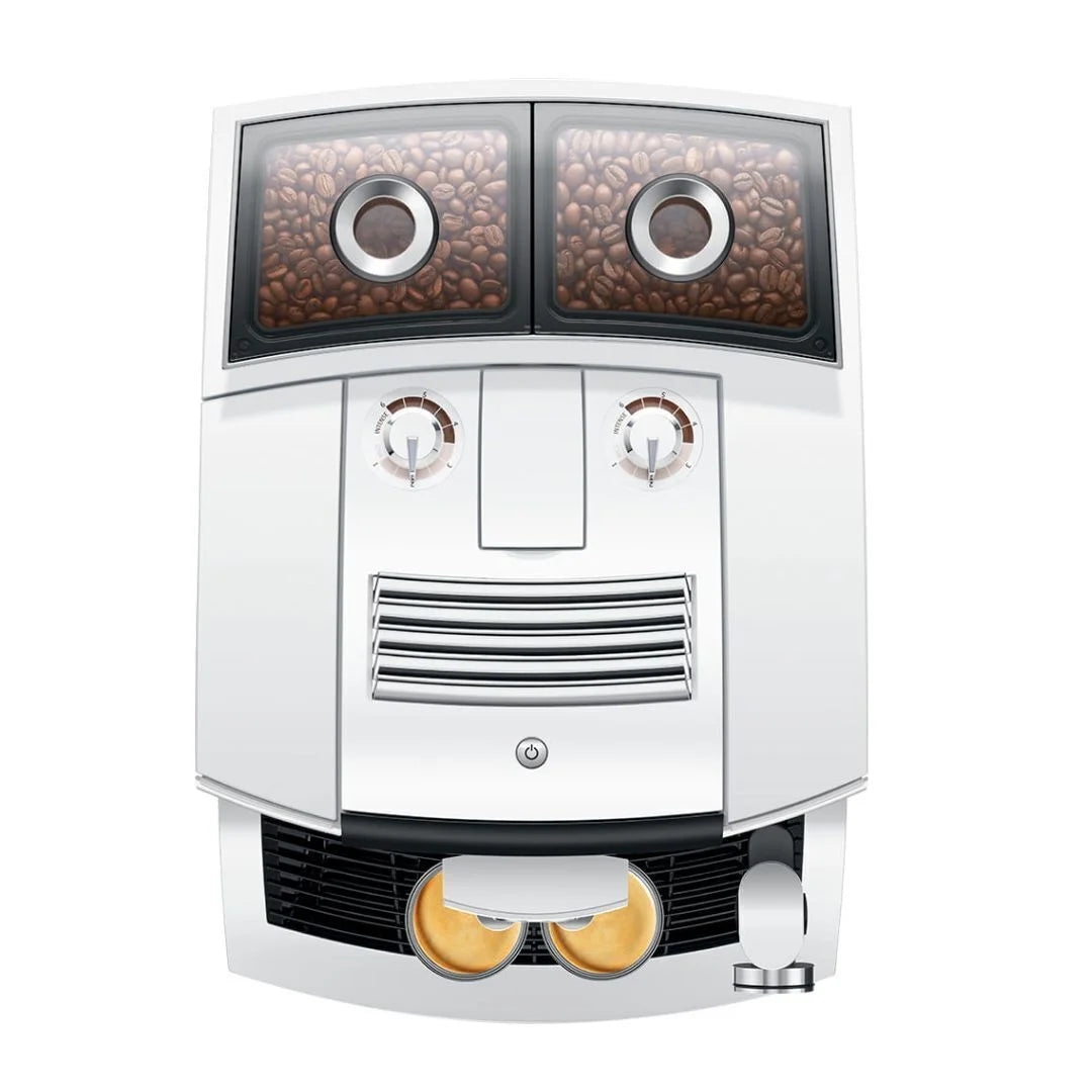 Jura J8 Twin Superautomatic Espresso Machine | 31 Recipes | Diamond Black | 15658