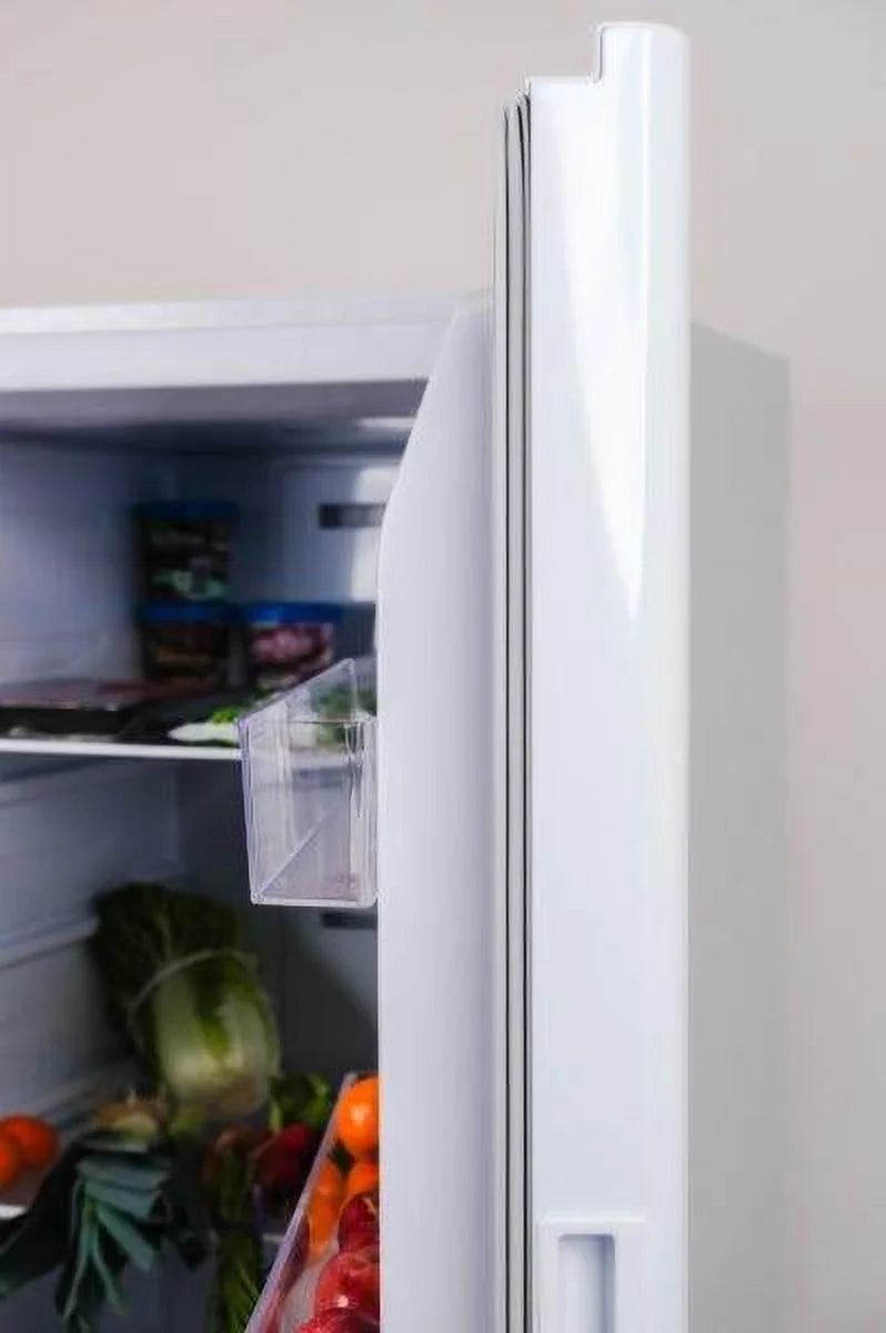Hamilton Beach 17 cu. ft. Convertible Freezer Refrigerator, Upright Fridge Freezer with Electronic Temperature Control, Energy Efficient White Convertible Fridge - HBFRF1798, White