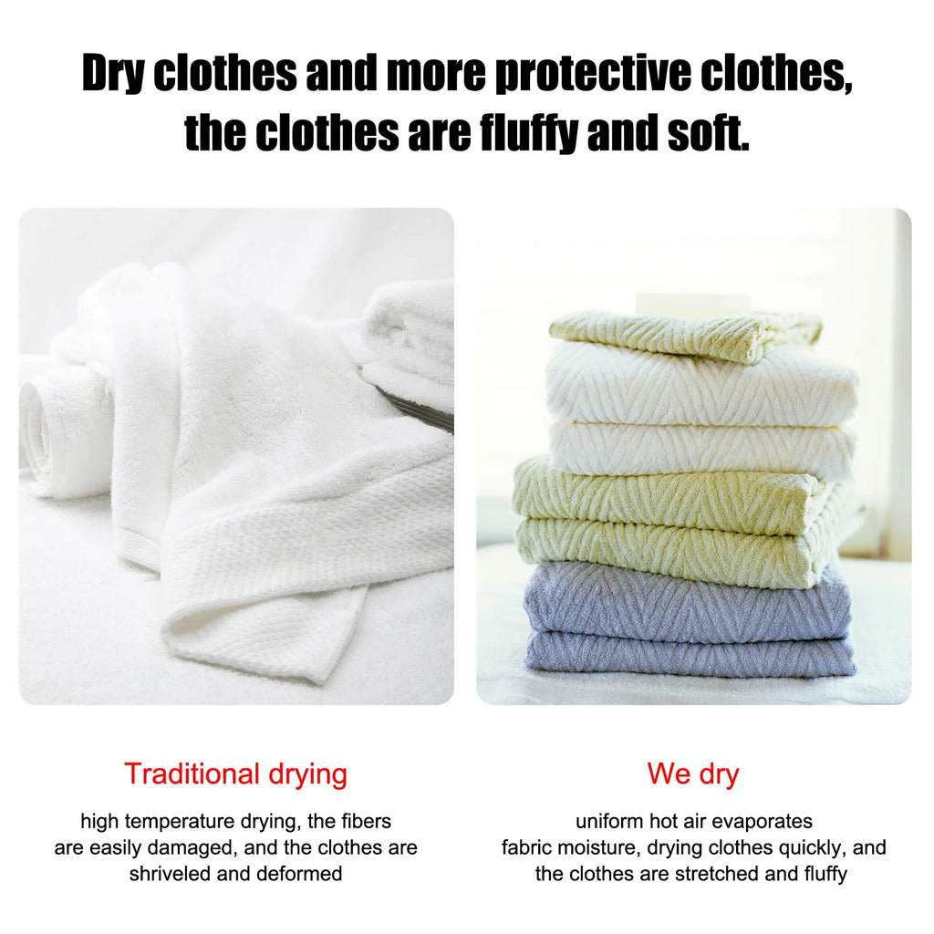 GYM25-78 Compact Portable Household clothes Dryer 1.6cuft with Stainless Steel Drum Black and White 120V MECHANICAL Control ETL Certification