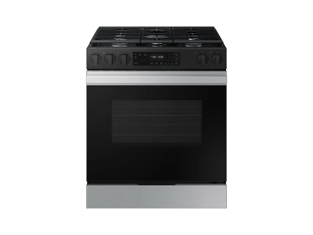 Samsung 6.0 Cubic Foot Gas Slide In Range Self Clean NSG6DG8100SR