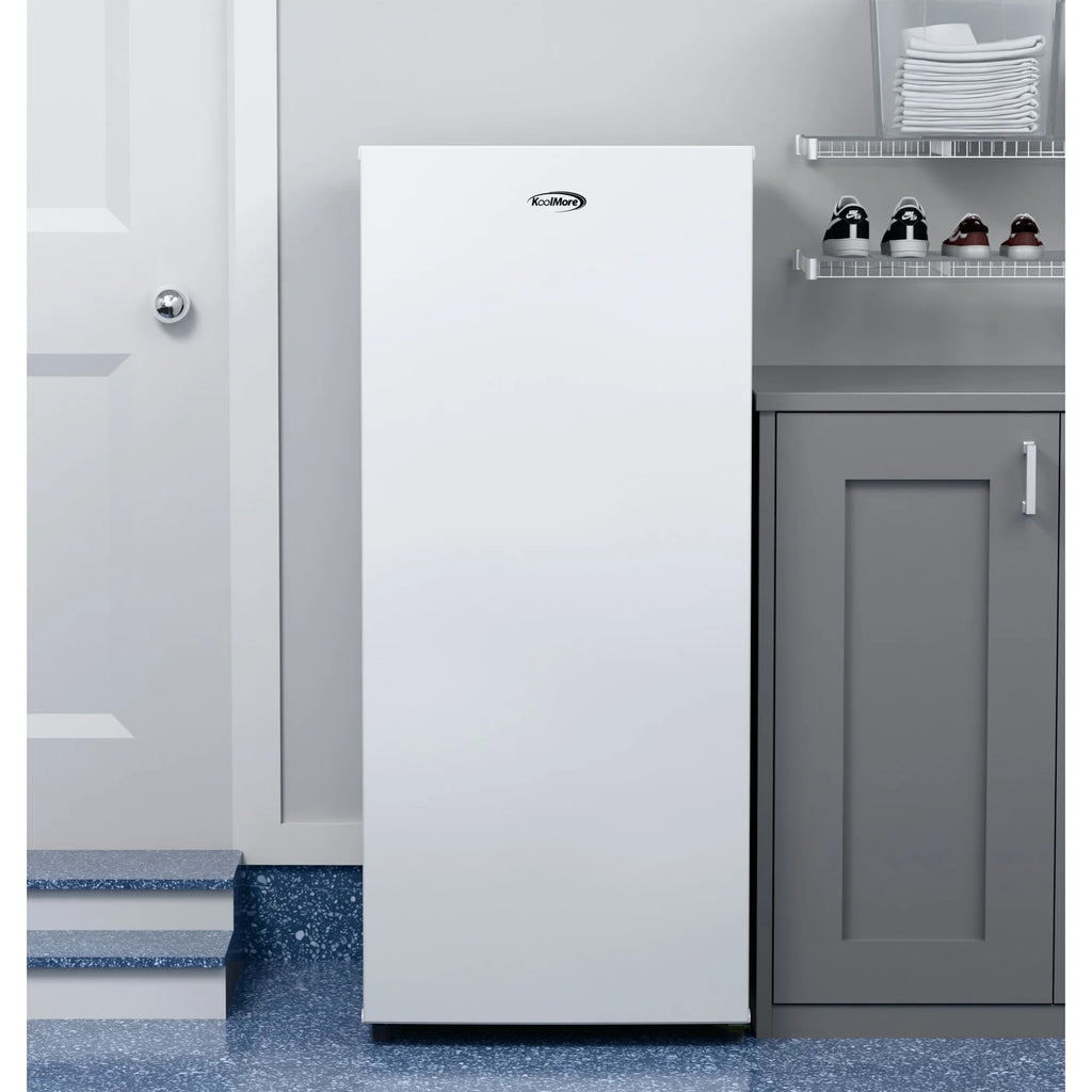 7 cu. ft. Garage Ready Convertible Upright Freezer/Refrigerator in White (KM-RUF-7S)