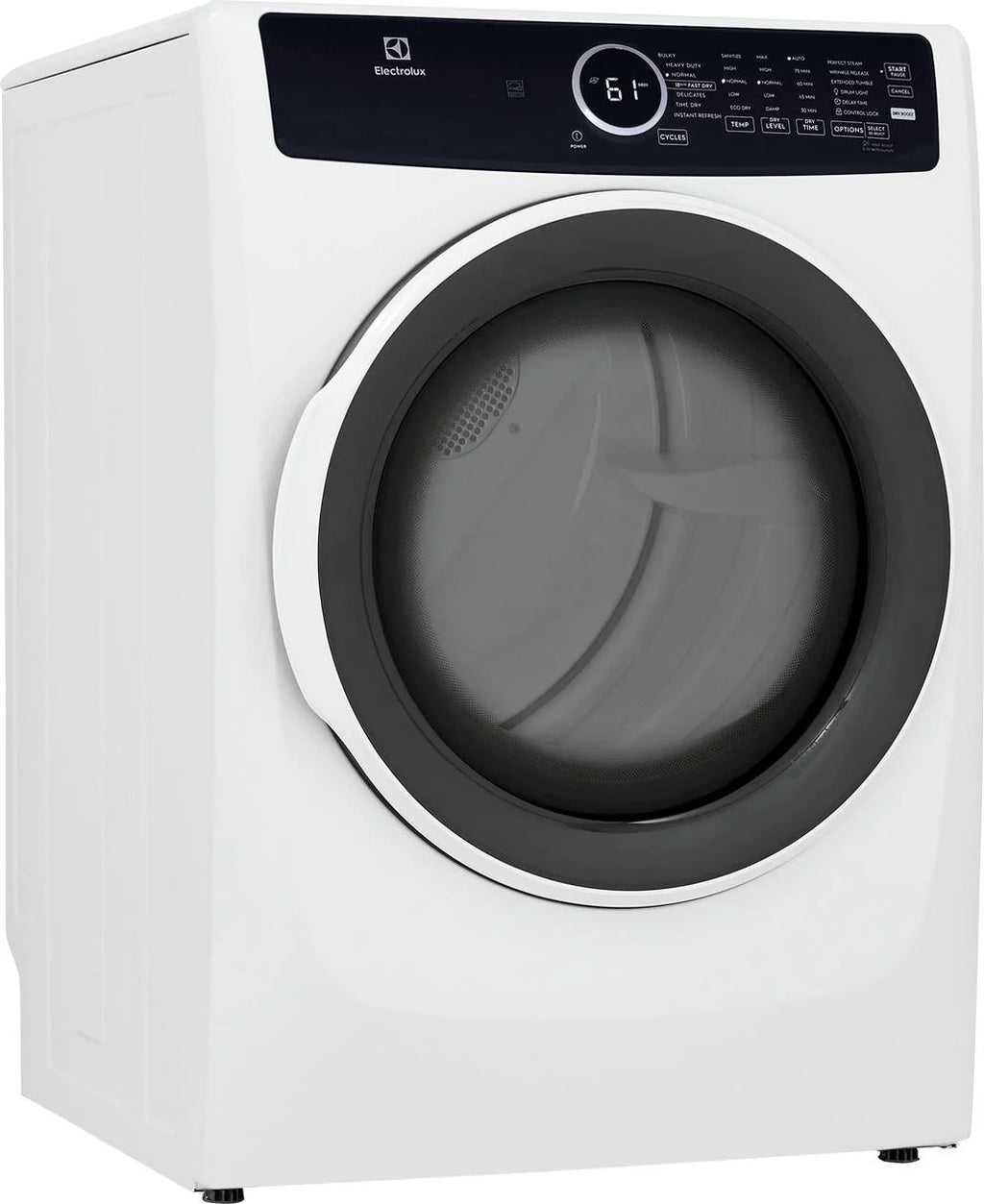 Electrolux Front Load Perfect Steam Electric Dryer with Instant Refresh, 8.0 Cu. Ft.