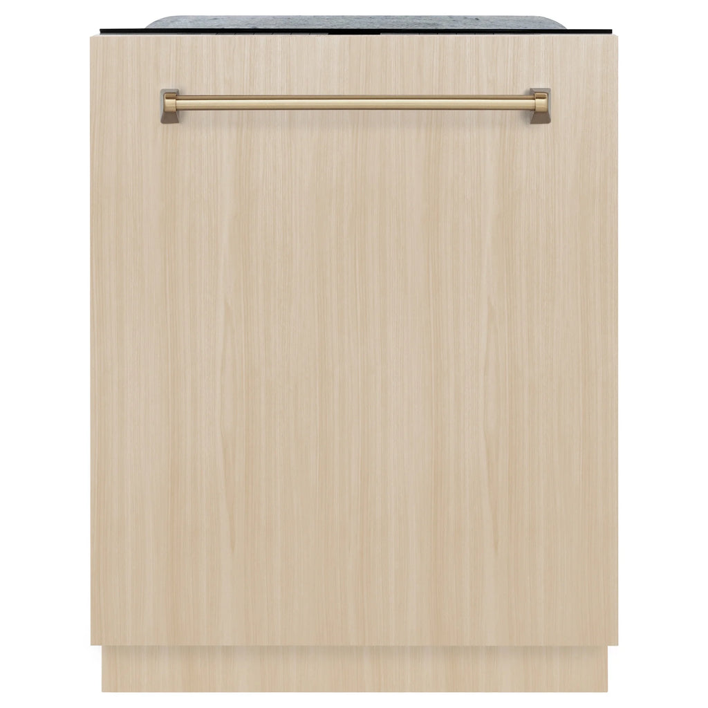 Zline Dwmtz-24-Cb 24" Wide 16 Place Setting Built-In Panel Ready Top Control Dishwasher -