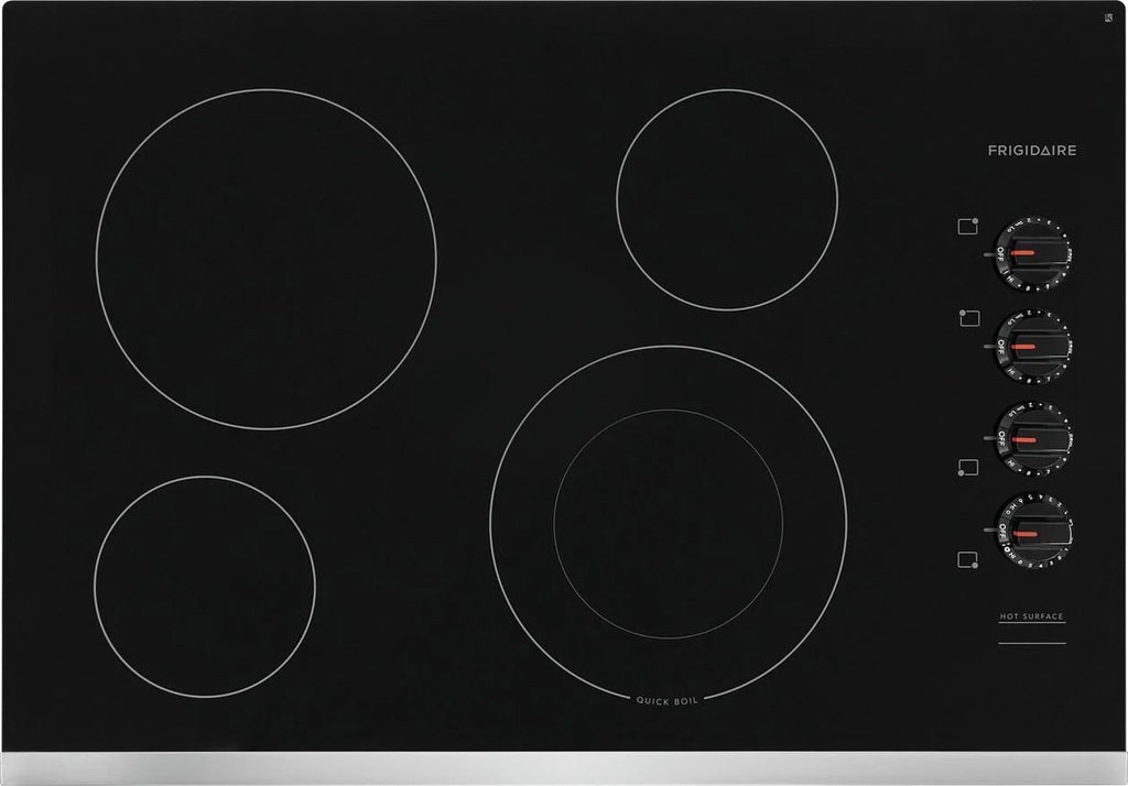 Frigidaire FFEC3025UB Electric Cooktop, 30", Black.