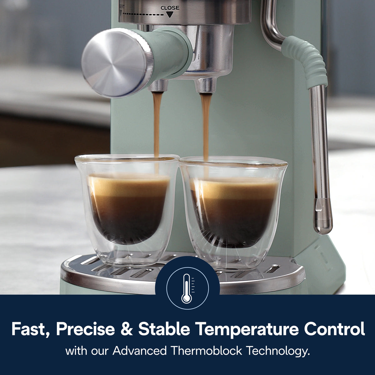 De’Longhi Dedica Duo Espresso Machine, Compact Size with Built in Frother for Latte Art, Brew Espresso, Cold Brew, Lattes & More, Stainless Steel
