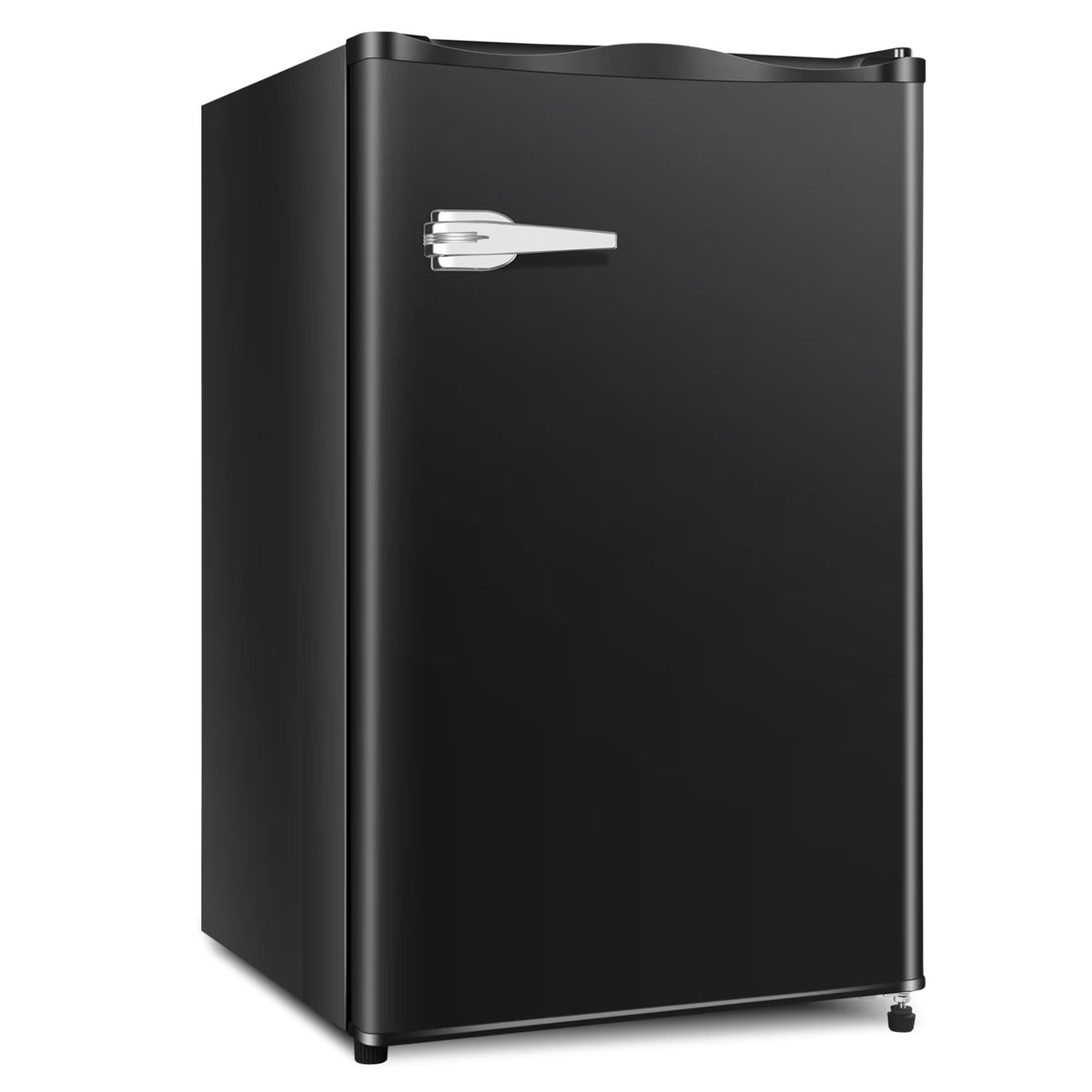 WAA Small Upright Freezer, 2.3 Cu.ft, Removable Shelves, Black