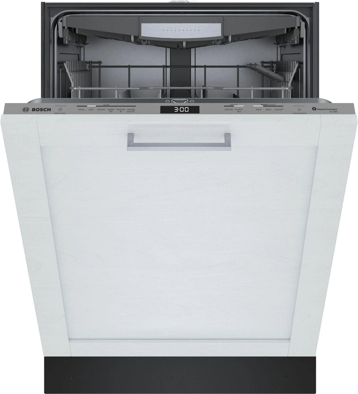 Bosch Shv78cm 800 Series 24" Wide 16 Place Setting Built-In Panel Ready Top Control
