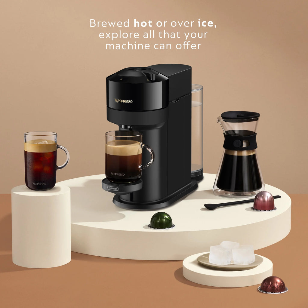 Nespresso New Vertuo Next 19-Bar, 1-Cup Black Espresso Machine