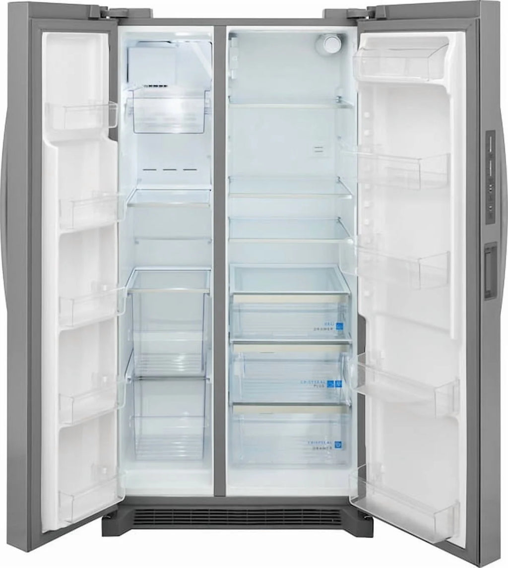 Frigidaire Gallery GRSN2620AF 26 Cu. Ft. 36" Standard-Depth Side-by-Side Refrigerator, Stainless Steel