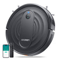 AIRZEEN Robot Aspirador 3000Pa, Robot Aspirador Inteligente con Alexa, para Alfombras, Suelos Duros y Hogar, Negro