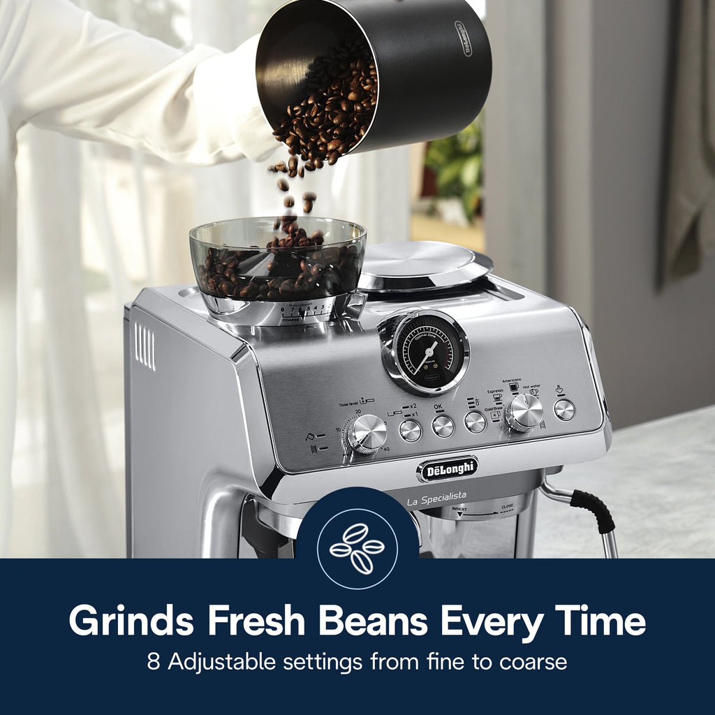 De'Longhi EC9255M La Specialista Arte Pump Espresso Machine, Metal