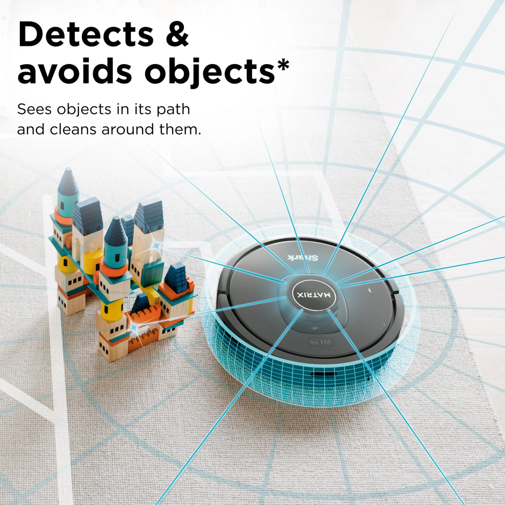 Shark Matrix Robot Vacuum, Auto Empty, 30 Day Capacity Base, Carpets & Hard Floors, Precision Home Mapping, Perfect for Pet Hair, Wi-Fi, RV2300S