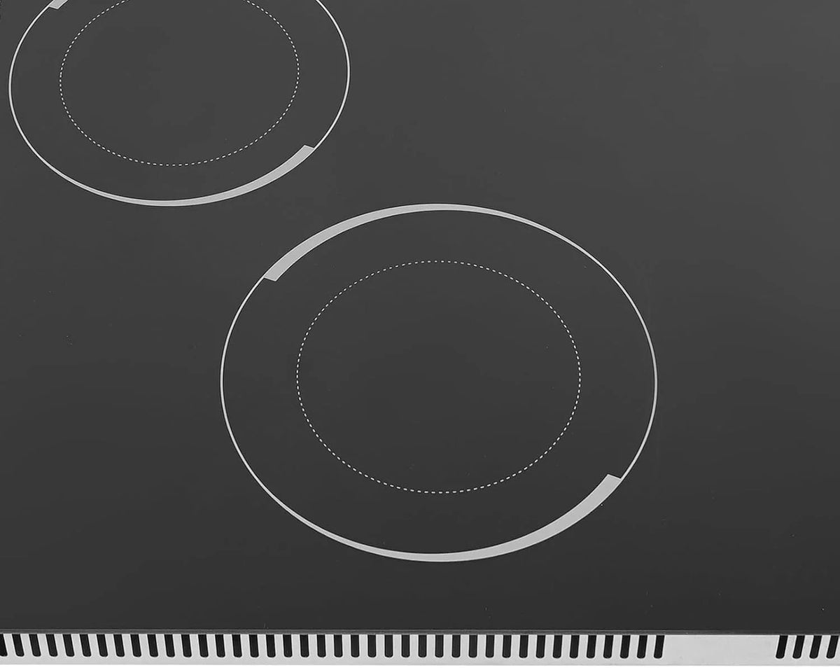 Electric Cooktop,5 Burners 110V Electric Ceramic Cooktop,with Kid Safety Lock, Timer, LED Display,Electric Stovetop for Kitchens, Hotels, Restaurants