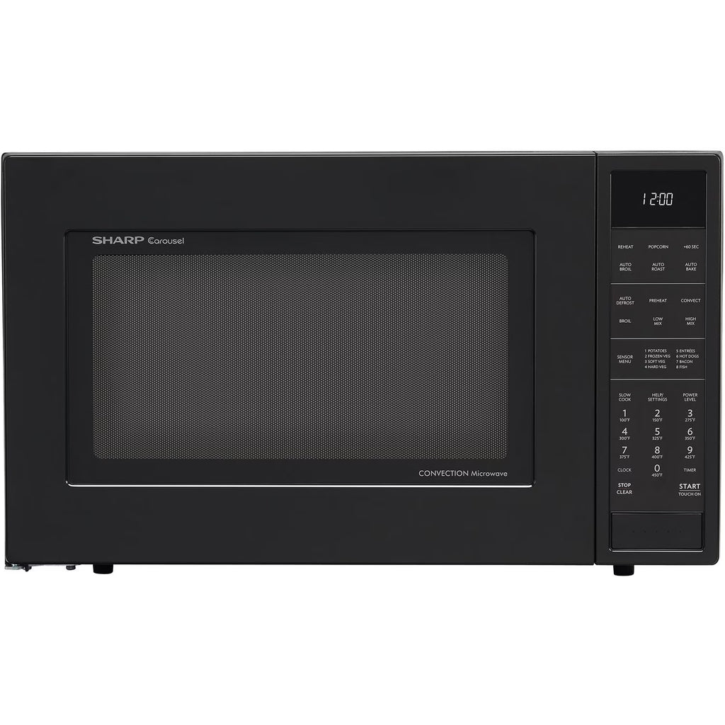 Sharp 1.5 Cu. Ft. 900W Convection Microwave Oven, Stainless Steel