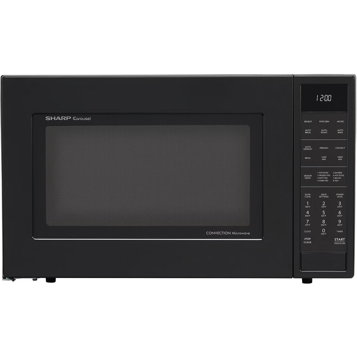 Sharp 1.5 Cu. Ft. 900W Convection Microwave Oven, Stainless Steel