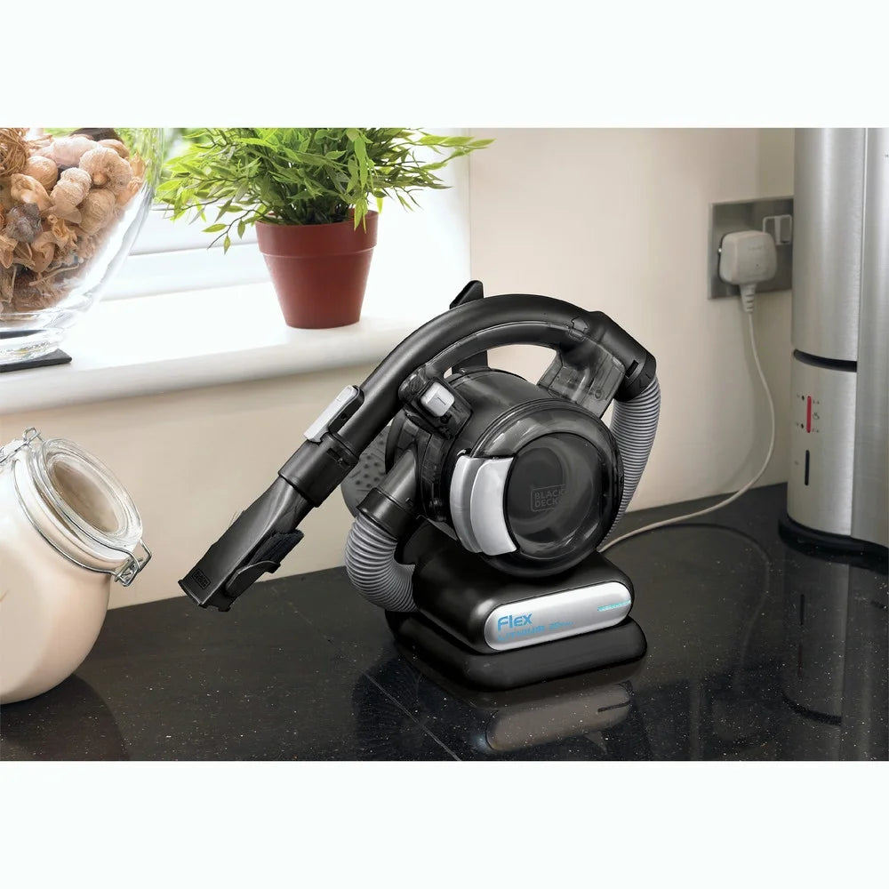 BLACK+DECKER DUSTBUSTER 20V MAX* Flex Cordless Stick Vacuum with Floor Head and Pet Hair Brush, (BDH2020FLFH)